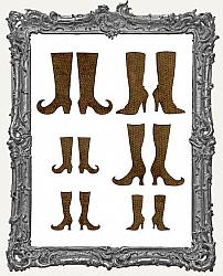 Witch Boot Cut-Outs - 12 Pieces