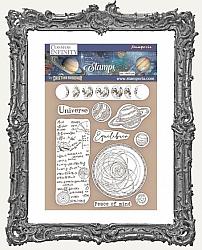 Stamperia Cling Stamp Set - Cosmos Infinity - Universe