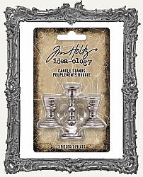 Tim Holtz - Idea-ology - 2021 Halloween Adornments Candle Stands