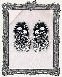Vintage Halloween Double Sided Acrylic Charms - Set of 2 - Eternal Love