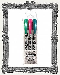 Tim Holtz Distress - Pearlescent Crayons - Holiday Set 4