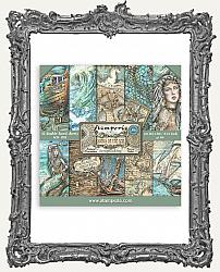 Stamperia Double-Sided Paper Pad 8X8 - Songs Of The Sea