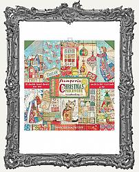 Stamperia Double-Sided Paper Pad 8X8 - Christmas Patchwork