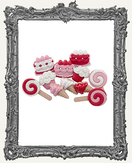 Sweet Tooth Valentine Buttons