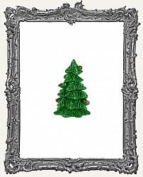 Miniature Resin Textured Christmas Tree - 1 Piece