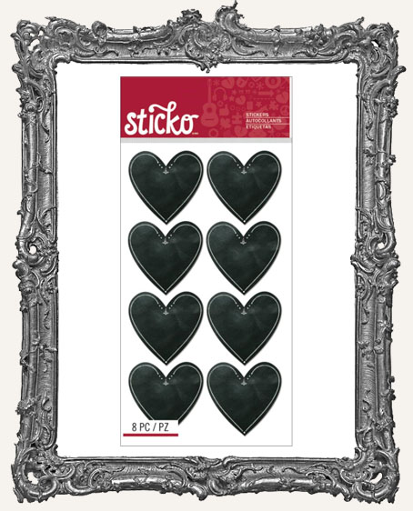 Sticko Chalk Hearts Valentine's Day Stickers