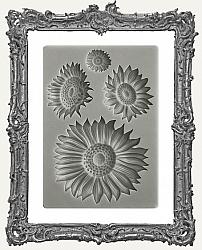 Stamperia A6 Silicone Mould - Art Sunflowers