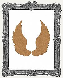 Chipboard Separated Angel Wings Cut-Outs - Style 1