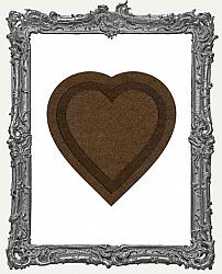 Mixed Media Creative Surface Board - Layered Classic Heart