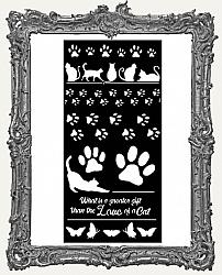 Stamperia Stencil - Orchids and Cats Prints