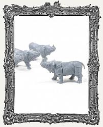 Miniature Rhinoceros - Vintage New Old Stock - 1 Piece