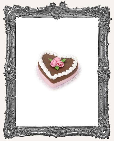 Miniature Chocolate Heart Cake