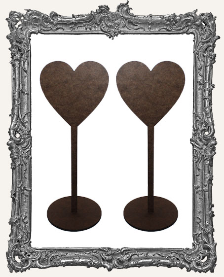 Heart Sticks Stand Ups Set of Two