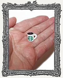 Miniature Resin Mug of Popular Coffee - 1 Piece