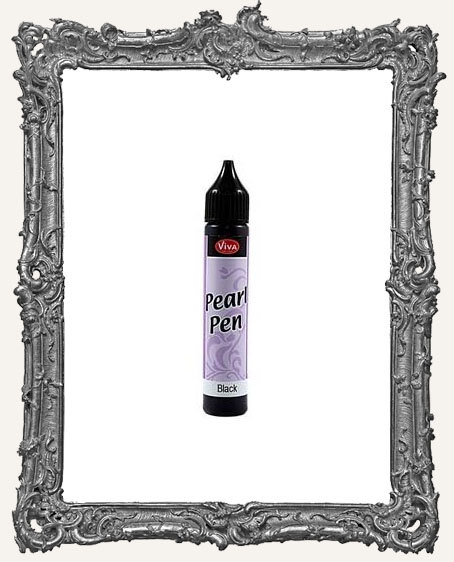 Viva Decor Pearl Pen 25ml - Black