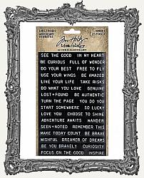 Tim Holtz - Idea-ology - 2022 Label Stickers - Thoughts