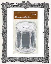 Clear Die Cut Container Stickers - Pack of 20 - Jars and Canisters