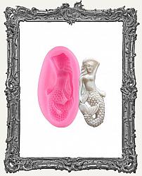Small Pink Silicone Mold - Mermaid
