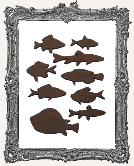 Fish Cut-Outs - 9 Pieces