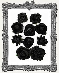 Large Paper Blooms - Black
