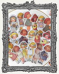 Die Cut Stickers Opaque and Transparent - Pack of 40 - Dolly Dingle