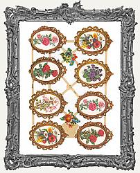 German Scrap - Baroque Victorian Floral Frames
