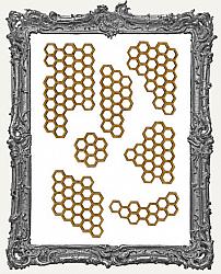 Larger Honeycomb Bit Cut-Outs - 7 Pieces