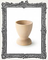 Unfinished Wood Hen Egg Cup - 1 Piece