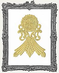 German Dresden Gold Comet Medallions 9 Pieces