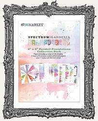 49 And Market Paper Collection Pack 6x8 Inch - Spectrum Gardenia Painted Foundations