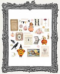 Prima Marketing Vintage Halloween Twilight Collection - Ephemera 1 - Halloween Night