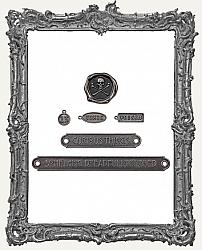 Tim Holtz - Idea-ology - 2023 Halloween Word Plaques and Tags