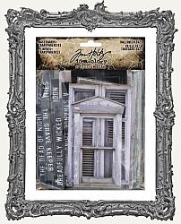 Tim Holtz - Idea-ology - 2023 Halloween Baseboards and Transparencies