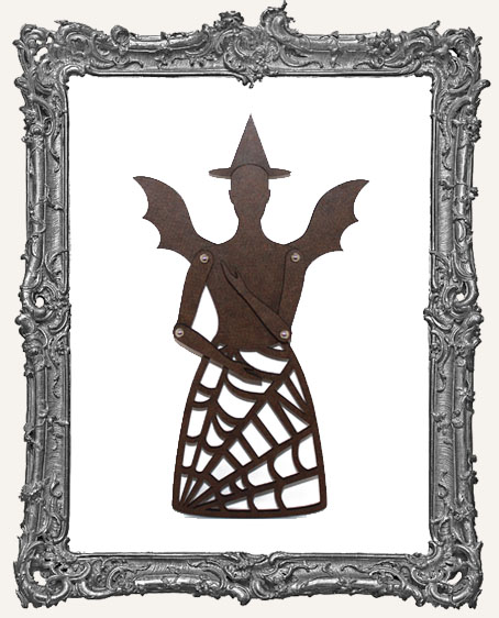 Articulated Victorian Halloween Witch Art Doll Kit - MEDIUM