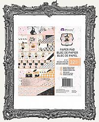 Prima Marketing Vintage Halloween Double-Sided Paper Pad - Luna - 6 x 6 Paper