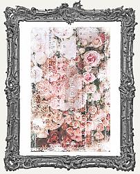 Prima Marketing Re-Design Mulberry Tissue - Angelic Rose Garden