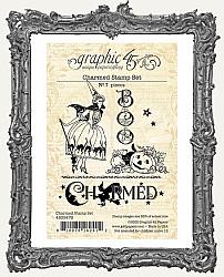Graphic 45 - Charmed Halloween Clear Stamp Set
