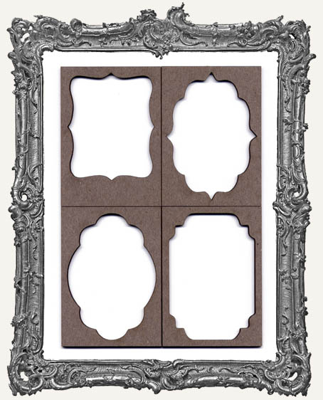 ATC Frame - Set of 4 FANCY FRAMES