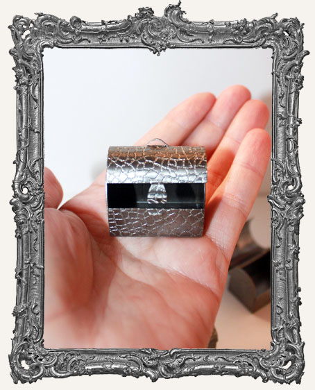 Silver Treasure Chest Box