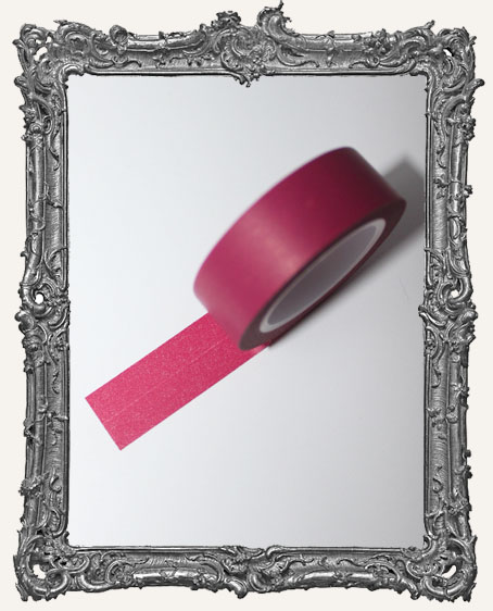 Washi Tape - Solid Dark Pink